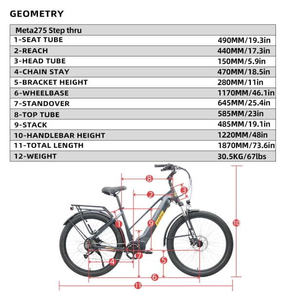 META-275 Grey Step Over Specs