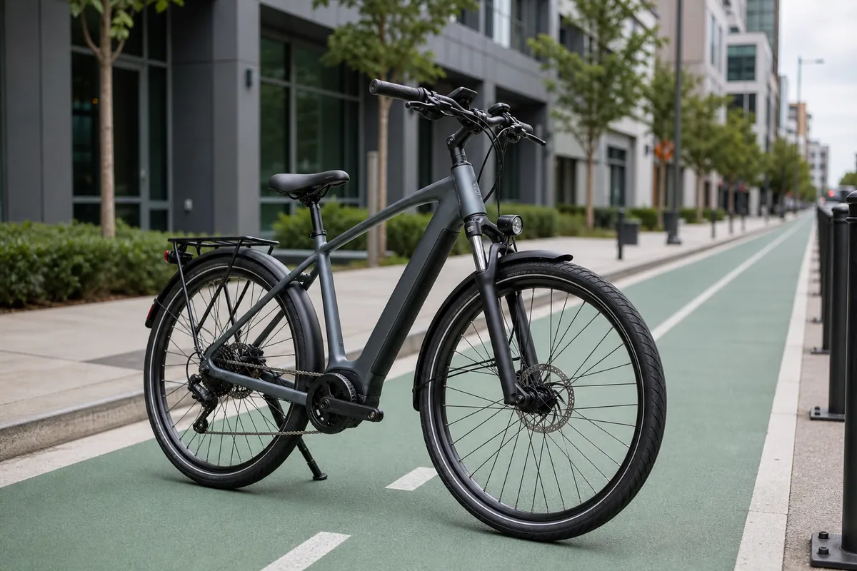 Best class 3 commuter ebike shown as a practical fast electric bike for daily city riding