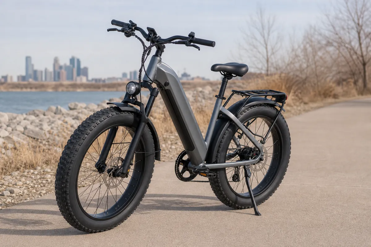 Best class 3 electric bike with throttle shown as a practical high-speed eBike for mixed riding
