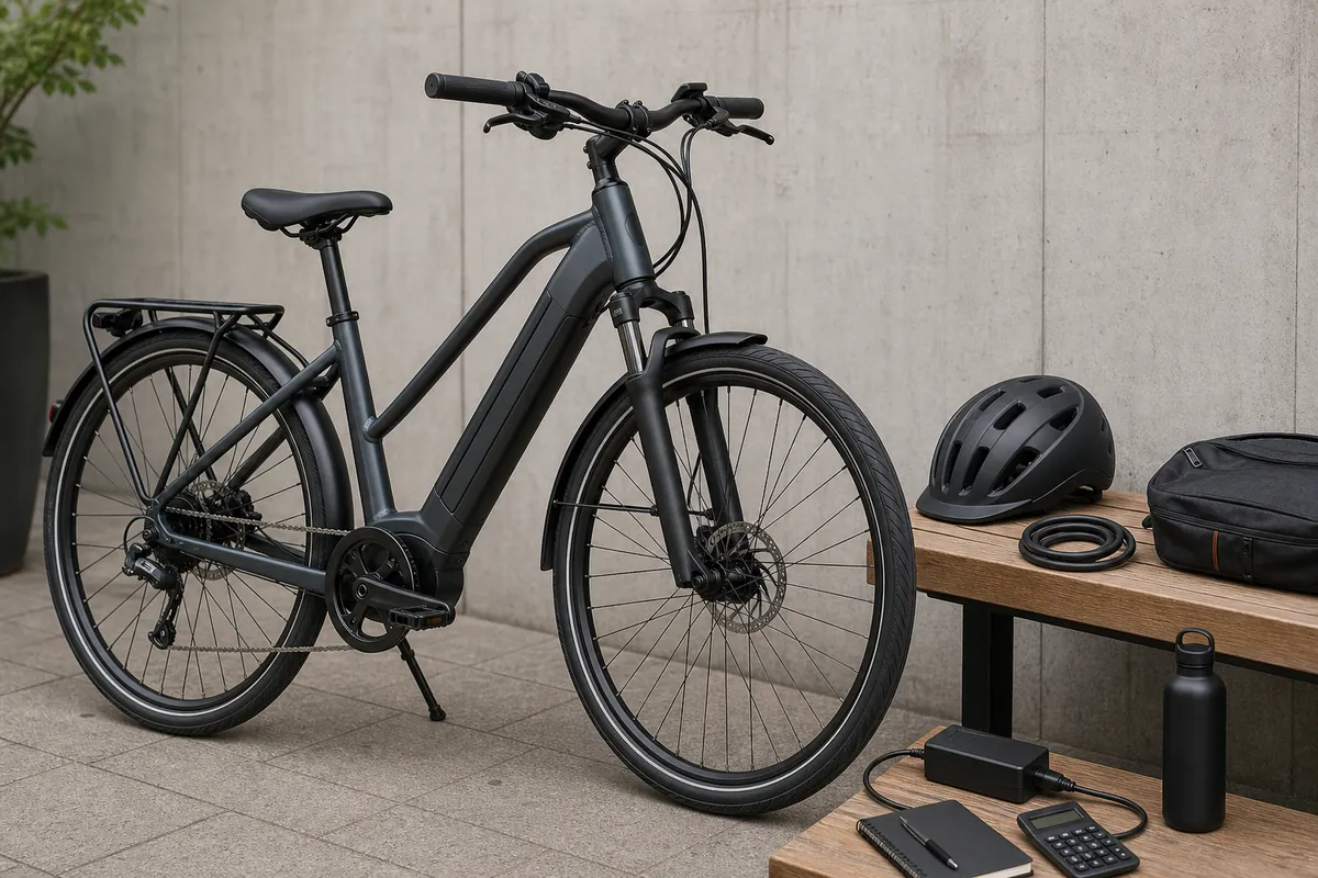 How much does an eBike cost shown with a practical electric bike and buying budget checklist